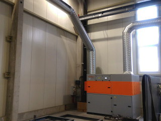 Kemper GmbH Centrinis filtravimo įrenginys.